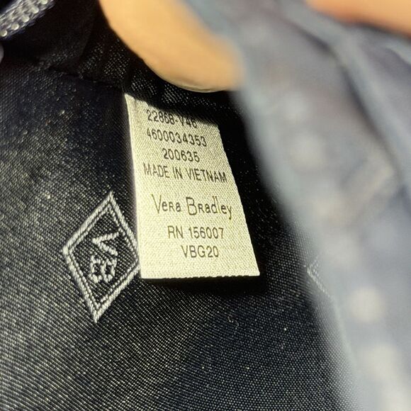 Vera Bradley RFID Riley Compact Wallet Happy Blooms Floral Discontinued Print - Picture 6 of 16